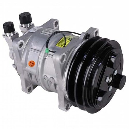 Aftermarket 8810242 SeltecTama TM13HD Compressor, w 2 Groove Clutch Fits Case IH 8810242-HYC_11